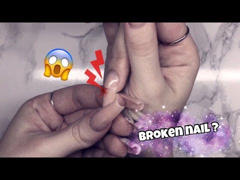 How To Remove A Broken Acrylic Nail