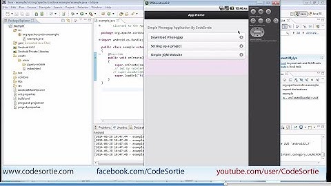 How to develop a Simple Phonegap Application using latest Pahonegap files