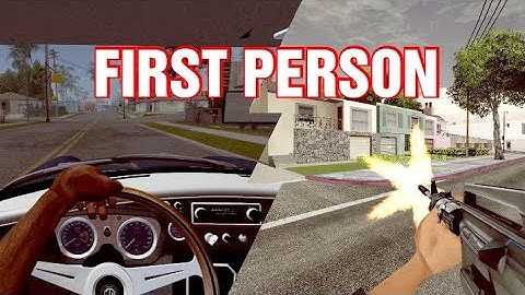 GTA:SA First Person v3 Best mods