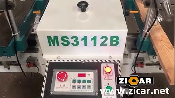 ZICAR Horizontal Double End Mortiser MS3112B