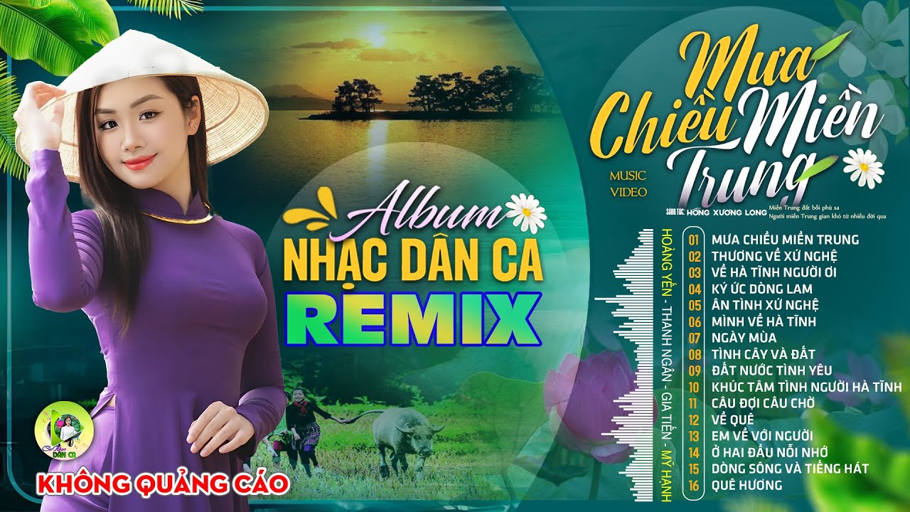 MƯA CHIỀU MIỀN TRUNG - Hoàng Yến | LK Dân Ca Xứ Nghệ Hay SAY ĐẮM LÒNG NGƯỜI - Nhạc Đồng Quê Cực Ngọt