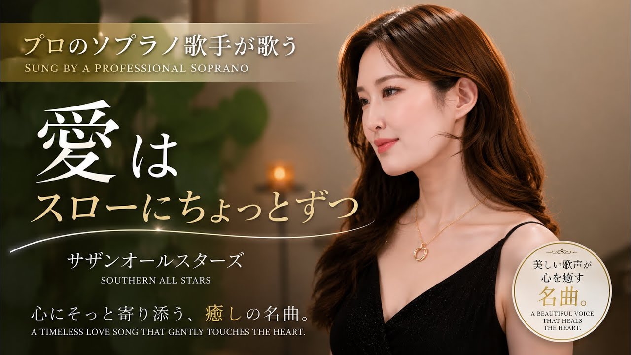 愛はスローにちょっとずつ（サザンオールスターズ）歌 野々村彩乃/pf