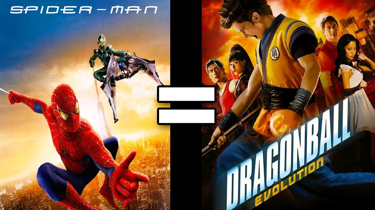 Seria Dragon Ball Evolution um filme do Homem-Aranha com outra skin?