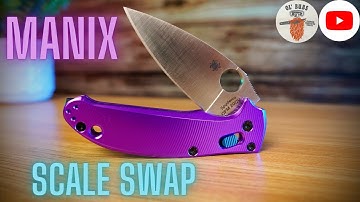 Spyderco Manix - How to Swap Scales