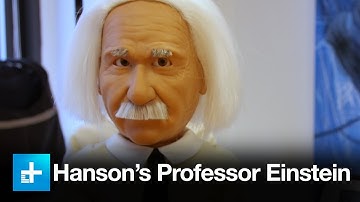 Professor Einstein is a cute little robot that will teach you about physics