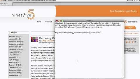 Sharing a blog post on LinkedIn (Twitter and Facebook, too)