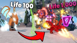 How to get from Life 100 to Life 1000 in Miner's Haven | Full Tutorial