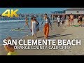SAN CLEMENTE BEACH - Sunday Afternoon, San Clemente, Orange County, California, USA, Travel, 4K UHD