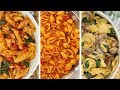 3 Delicious Pasta Recipes | My NEW Favorite Quick + Easy Weeknight Dinner Ideas