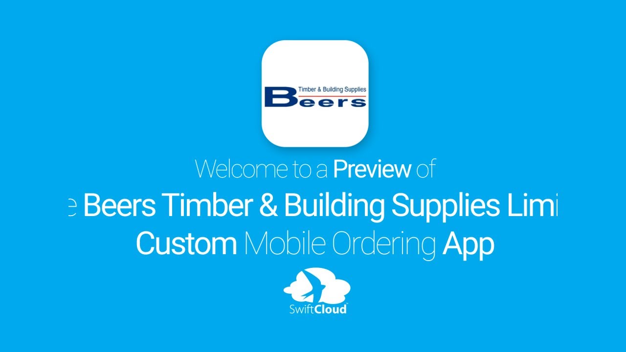 Beers Timber & Building Supplies Limited Mobile App Preview BEE716W