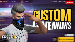 Free Fire Live Custom Room Giveaway | FF Live TeamCode Giveaway |ff Live Giveaway