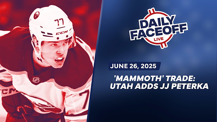 The Offseason's First 'Mammoth' Trade: Utah Adds JJ Peterka | Daily Faceoff LIVE w/Frank Seravalli