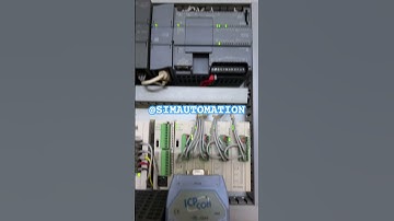 My extended setup PLC training kit #Automation #trending #videoshort