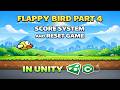 Flappy Bird in Unity – Part 4: Score System And Reset Game