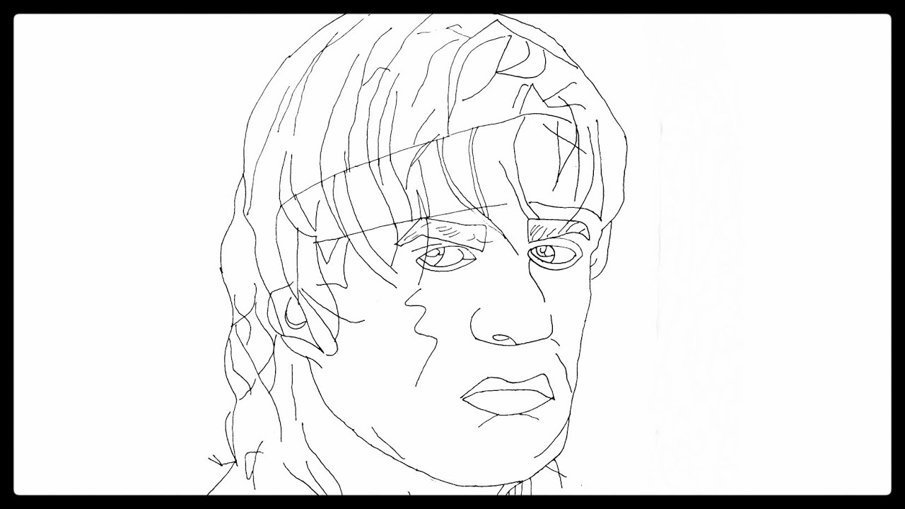Rambo drawing 