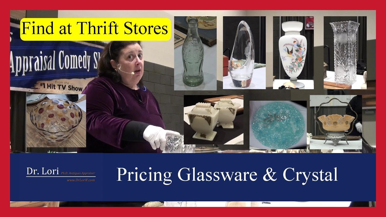 Find Bargain Glassware & Crystal Bottles, Bowls, Vases, Milk Glass