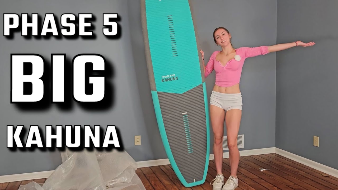 Unboxing Phase Five Kahuna wake surf board