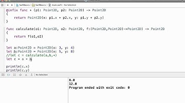 Operator Functions as Inline Closure Expression in Swift