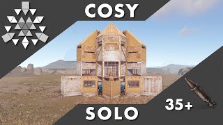ORYX - Simple & Cosy SOLO Base with GRENADE Chutes - RUST 2024