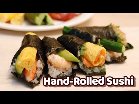 Japanese Hand-Rolled Sushi to Easily Grab Your Health