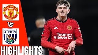 Manchester United vs West Bromwich | All Goals & Highlights | U21 Premier League 2 | 18-03-24