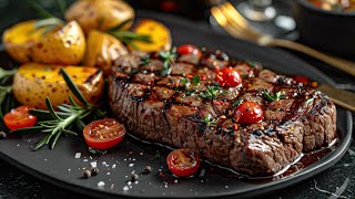 Sizzling Steak Showcase Carnivore&#39;s Dream Mouthwatering Meat Beef Delicious Food