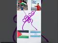رسمت أعلام الدول العربية كلها رسم علم فلسطين Palestine Art Indonesia Saudiarabia Shorts