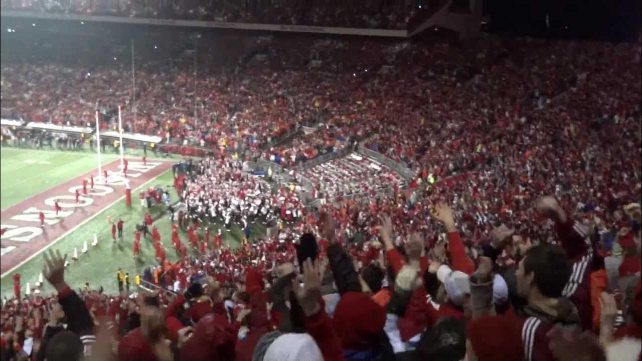 WISCONSIN JUMP AROUND at Camp Randall, Madison Full HD YouTube