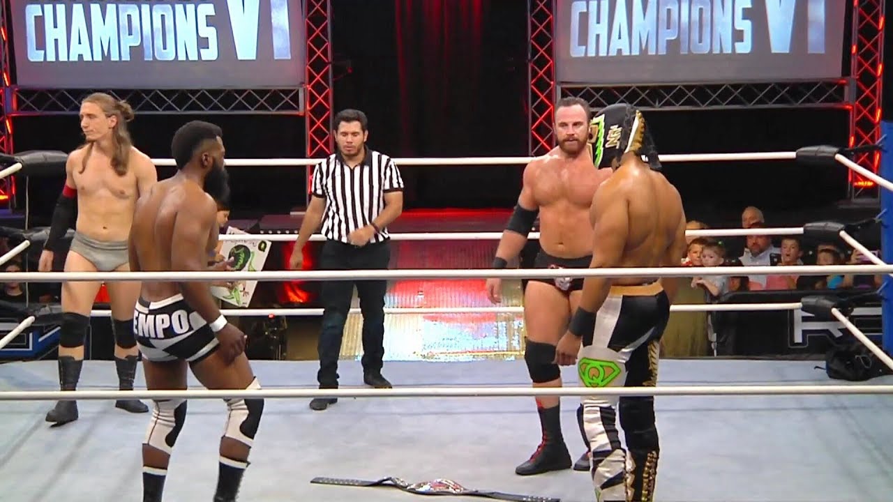 4-Way Elimination Match (Reality of Wrestling - Summer of Champions)