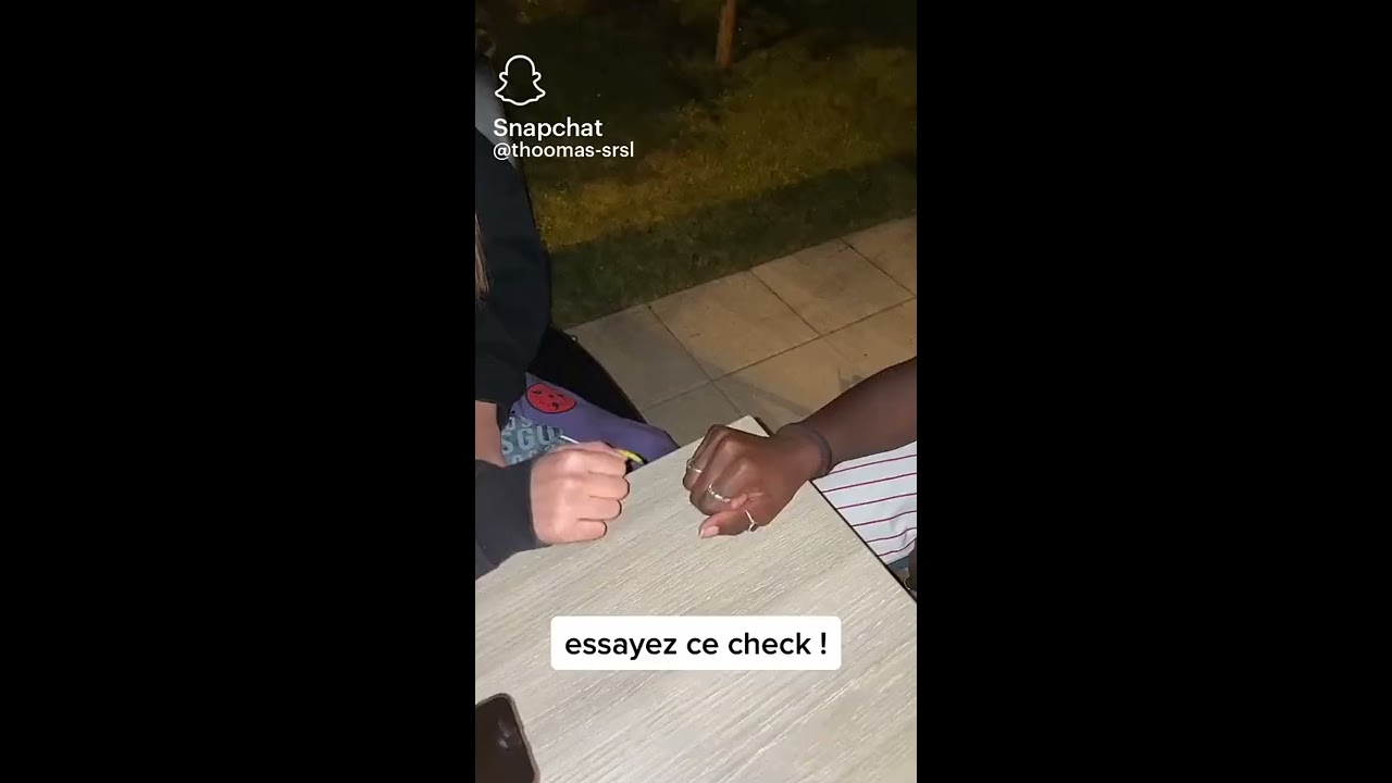 Ce Check Est Vraiment Faire Avec Ses Potes