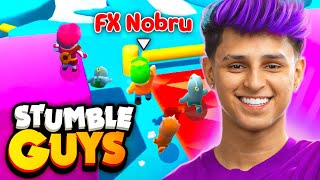 NOBRU VS INSCRITOS NO STUMBLE GUYS!!