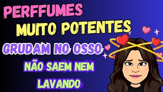 10 PERFUMES que NÃO SAEM NEM COM BANHO