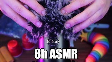 8 HOURS Background ASMR to Relax, Study & Sleep – No Talking