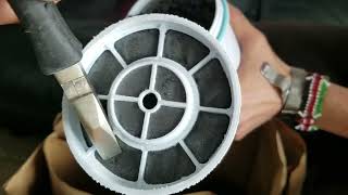 how to open and empty Zero Water filters to recycle (send back to manufacturer)