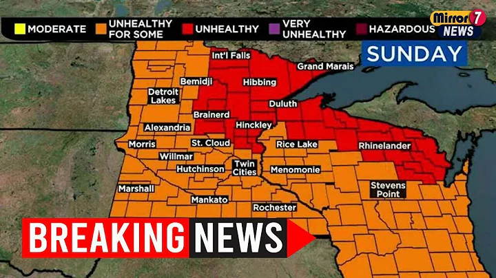 Canadian Wildfire Smoke Triggers Air Quality Concerns Across Minnesota