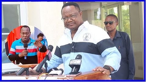 "WANATAKA KUNIDHURU ili WAMSINGIZIE MBOWE, NIMEAMBIWA" - TUNDU LISSU AWAANIKA WANAOTAKA KUMDHURU....