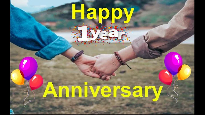 Happy 1st year Wedding Anniversary