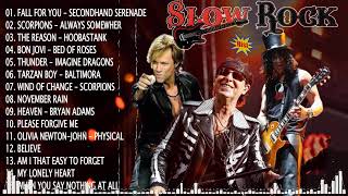 Aerosmith, Nirvana, Scorpions, Bon Jovi, GNR, Journey, Nazareth || Best Slow Rock of All Time