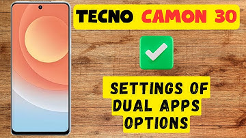 Tecno Camon 30 dual apps || How to use dual apps || Settings of dual apps options {Updated Method}