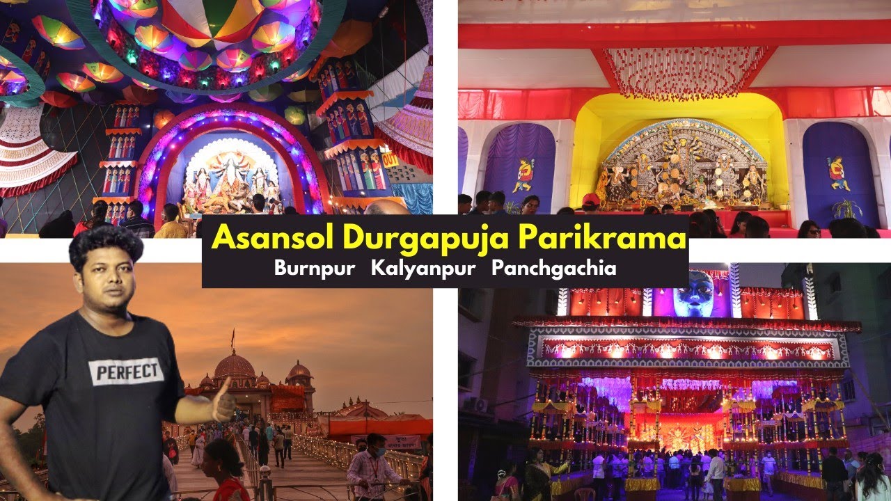 Asansol Durgapuja Parikrama 2021 Burnpur Kalyanpur housing Apcar Garden Puja Pandal