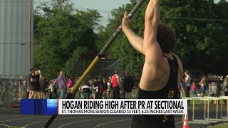 Riley Hogan sets sights on 1A pole vault title