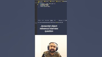 Javascript Object reference interview question #coding #programming # javascript #viralvideo