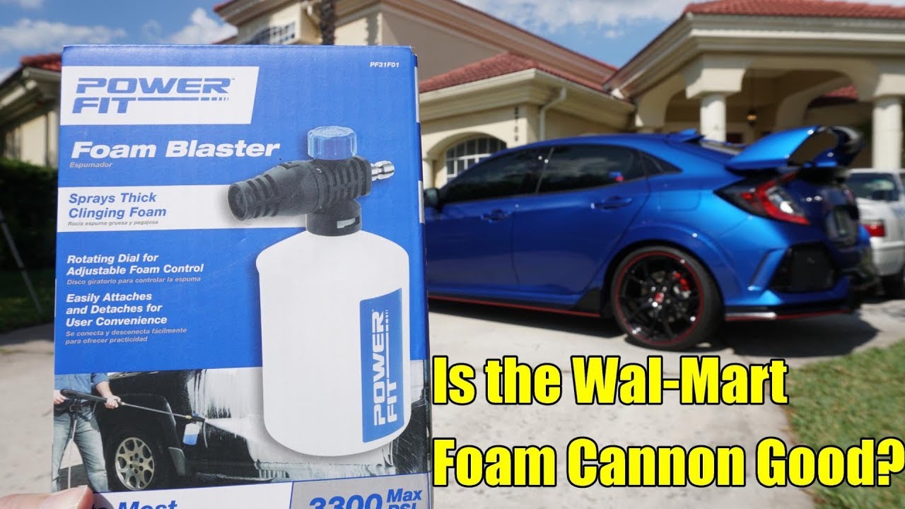 Power Fit Foam Cannon Review 2019. Honda Civic Type R.