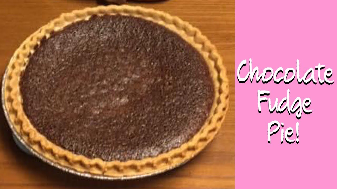 Chocolate Fudge Pie | Simple Recipe