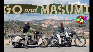 Brat Style  Vintage Indian Motorcycles with Go & Masumi Takamine