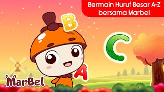 Bermain Huruf Besar A-Z bersama Marbel | Belajar Huruf Kapital | Mari Belajar Sambil Bermain screenshot 4