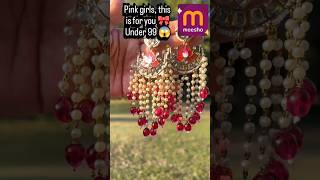 ✨under 99 😱 Budget friendly &amp; pretty ✨ #meeshofinds  #earrings #jewellery #meesokenayeproduct