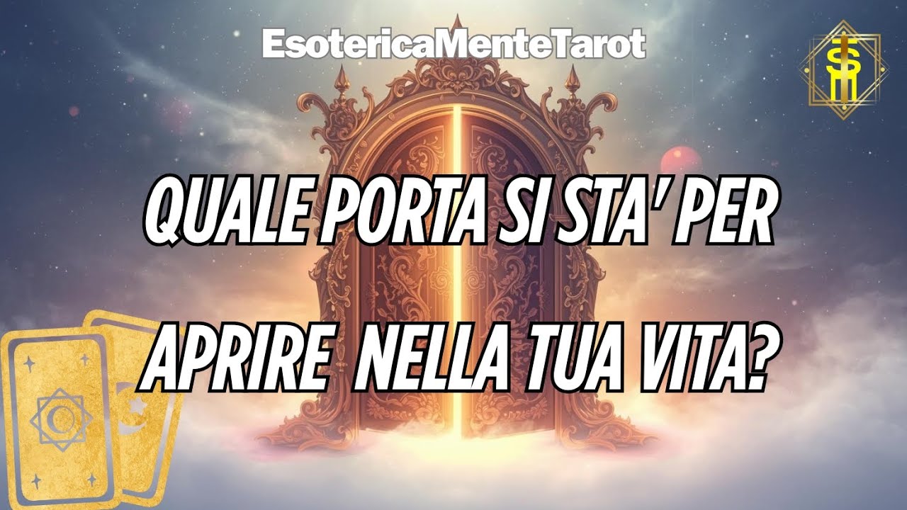 Quale porta si sta' per aprire nella tua vita? #tarocchi #tarocchievolutivi #consultiprivati 