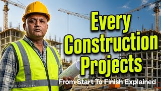 Every Construction Project From Start To Finish Explained #construction
