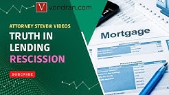 Jesinoski v Countrywide Home Loans TILA rescission case video by Attorney Steve